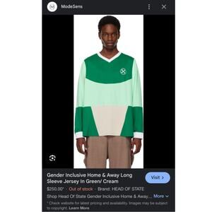 Head of State Home and Away LongSleeve Jersey -Medium